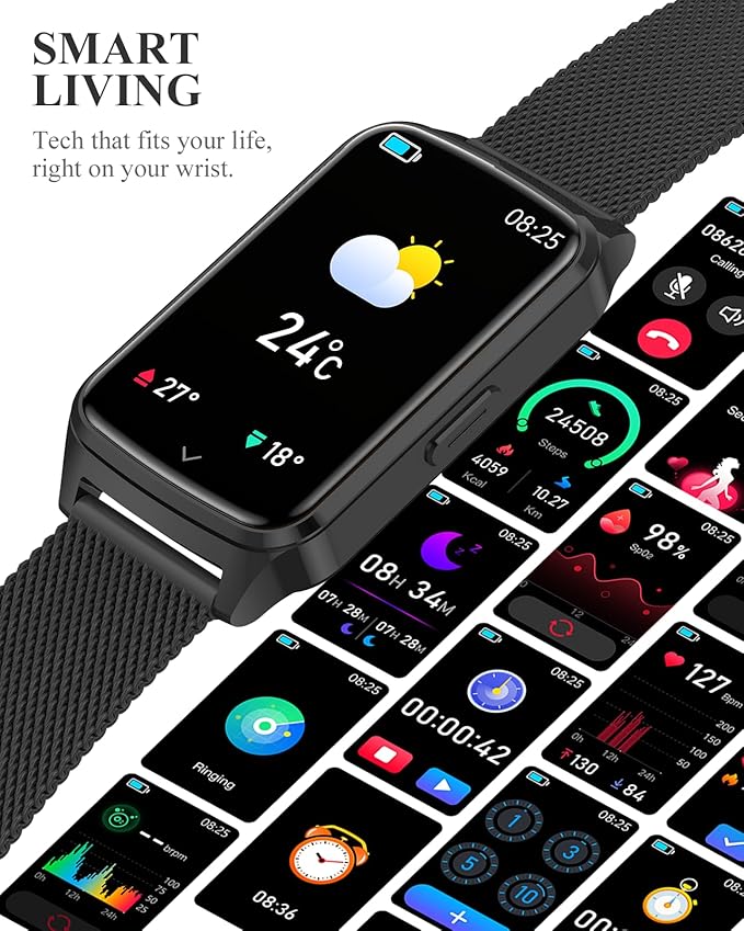ChronArk Fitness Tracker Watch for Women Men, Step Counter Compatible - Image 5