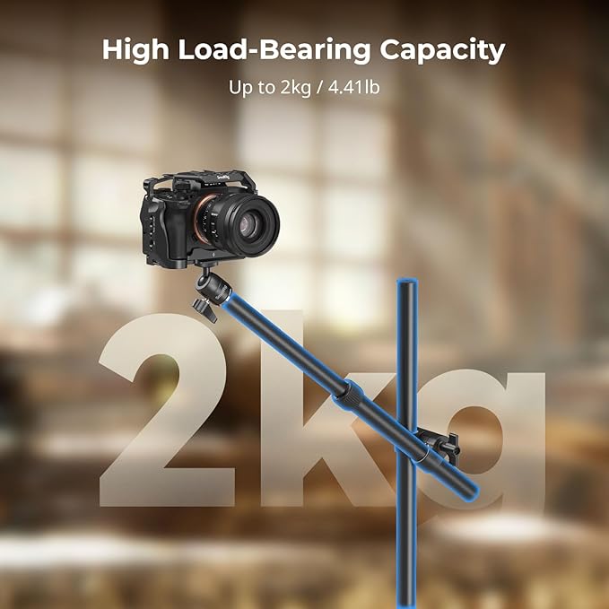 SMALLRIG Camera Desk Mount, Overhead Camera Arm Stand - Image 4