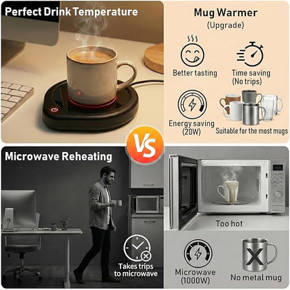 Coffee Mug Warmer, Cup Warmer for Desk - Image 4