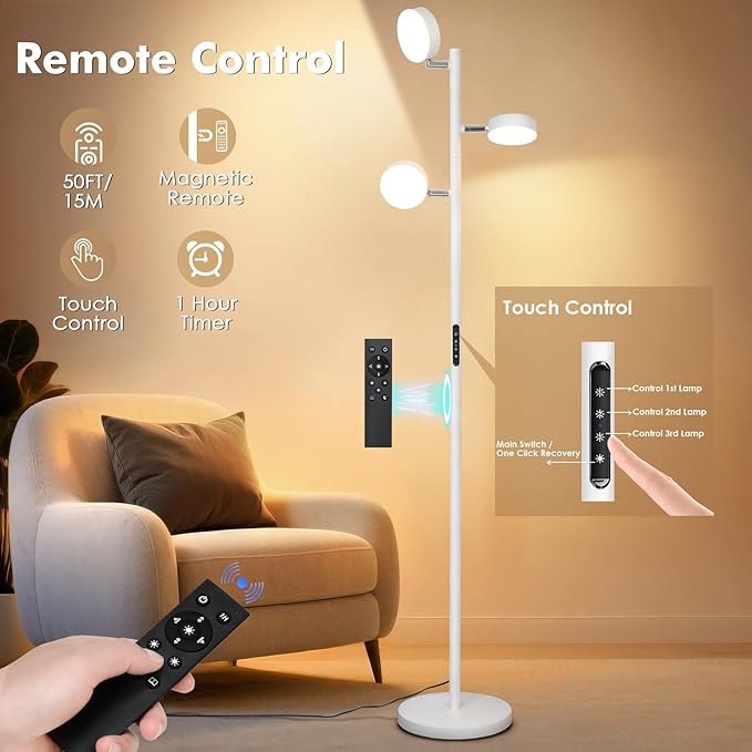 Benaep Tree Floor Lamp for Living Room - Image 2