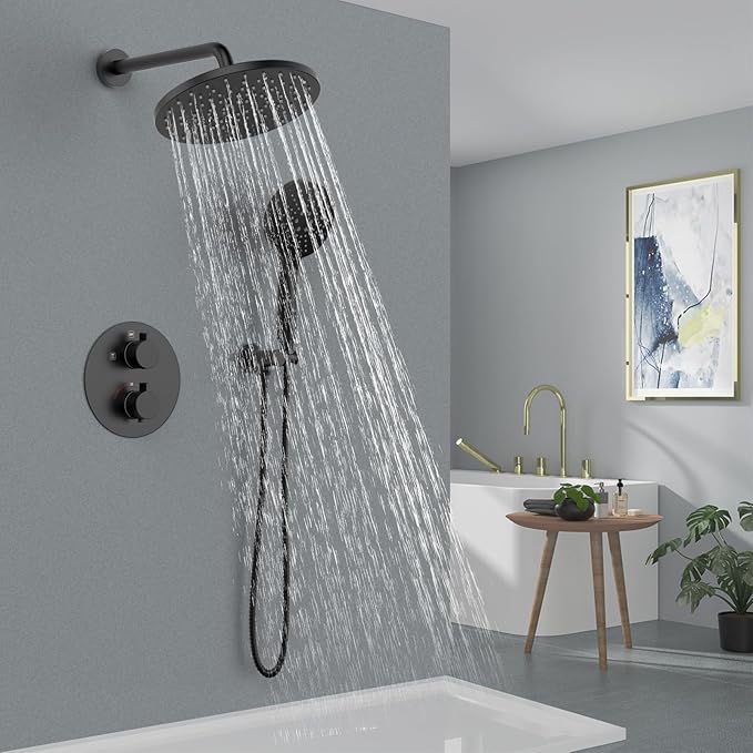 Iriber Thermostatic Shower System Wall Mount - Image 2