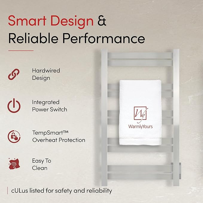 WarmlyYours Heated Towel Warmer - Image 3