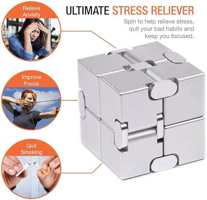 Fidget Cube New Version Fidget Finger Toys - Image 2