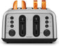 BUYDEEM DT440 4 Slice Toaster, Stainless Steel Toaster by BUYDEEM