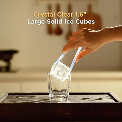 Ice Maker Portable Countertop, 1.6" Crystal Clear Ice Cube Machine - Image 3
