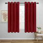 Easy-Going Blackout Curtains for Bedroom, Solid Thermal Insulated Grommet and by Easy-Going