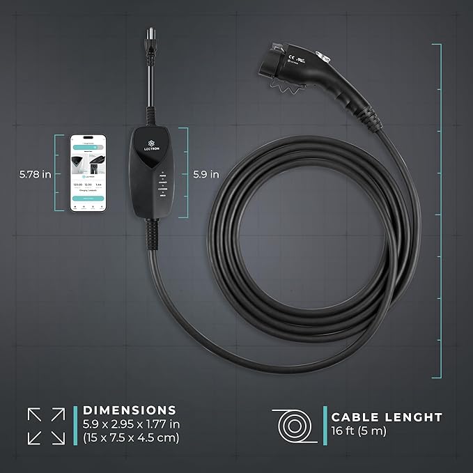 Lectron Portable Level 1 J1772 EV Charger - 12 Amp - Image 9