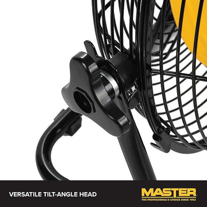 Master Professional 12 inch High Velocity Powerful Direct Drive Steel Floor Fan - Image 5