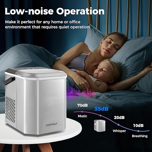 COSTWAY Countertop Ice Maker - Image 9