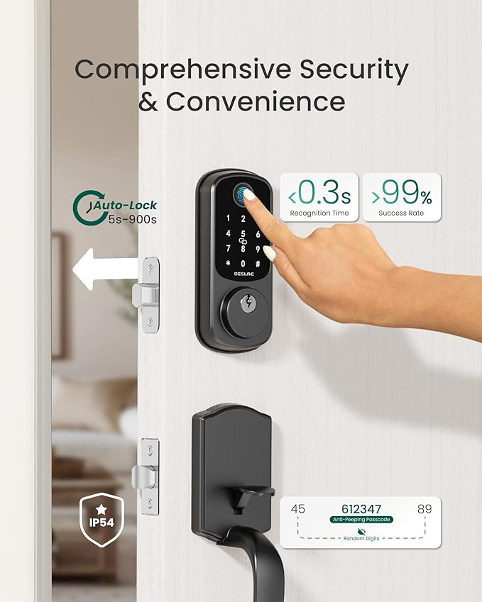 DESLOC B200 Keyless Entry Door Lock - Image 4