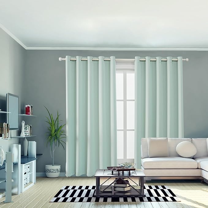 Anytime 100% Blackout Curtain 2 Panels Set, Thermal Insulated Window Drapes - Image 5