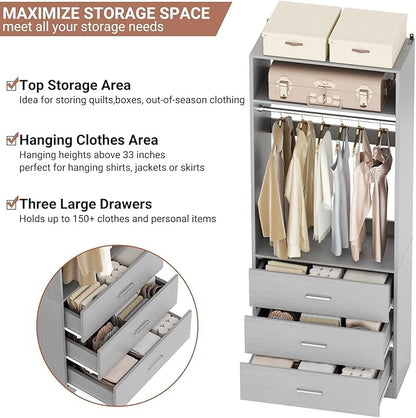 Closet System Set of 4, 8FT Closet Systems - Image 5