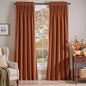 Lazzzy Velvet Blackout Curtains Thermal Insulated Room Window Drapes Super Soft by Lazzzy