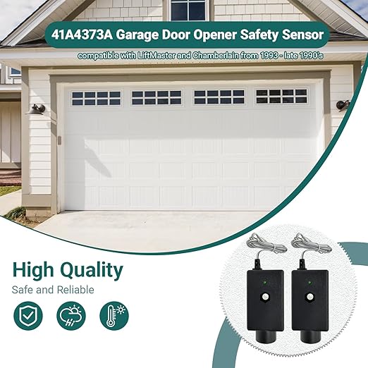 Upgraded 41A4373A Garage Door Safety Sensor Compatible - Image 2