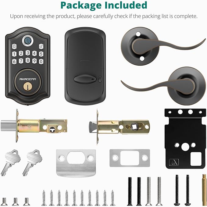DS10 Pro Keyless Entry Door Lock - Image 9