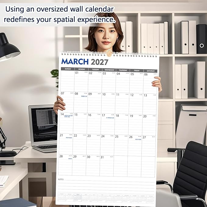 GuassLee Extra Large Wall Calendar 2026, 18 Months - Image 5
