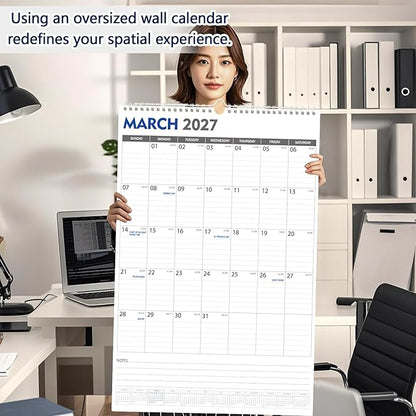 GuassLee Extra Large Wall Calendar 2026, 18 Months - Image 5