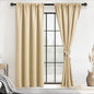JIUZHEN Blackout Curtains for Bedroom– Thermal Insulated, Noise Reducing Room by JIUZHEN