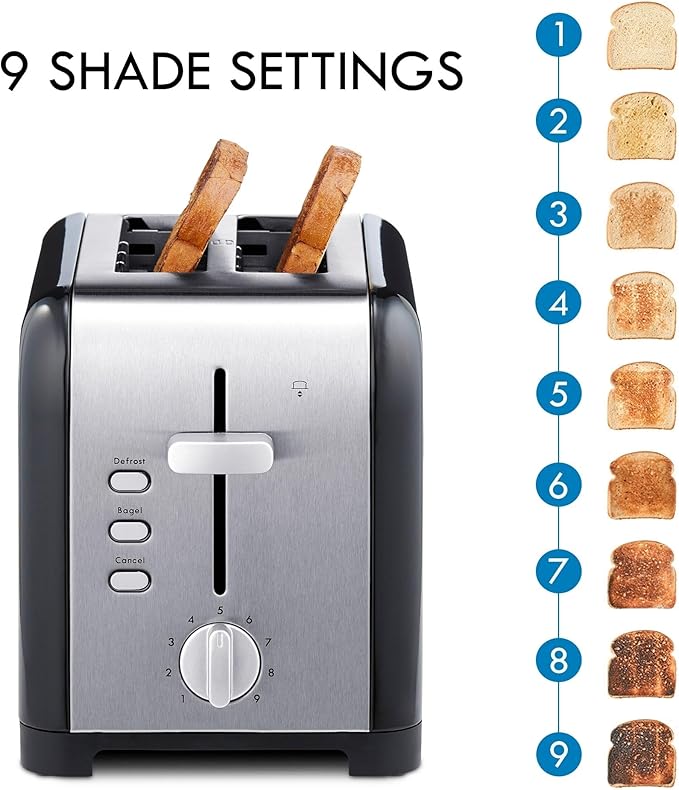 Kenmore 40600 2-Slice Toaster in Black - Image 4