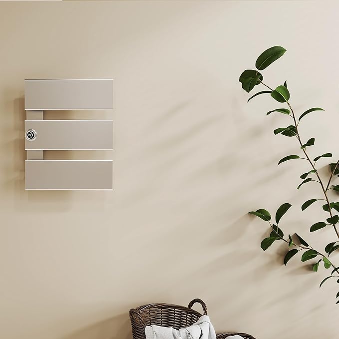 P&Bhusri Electric Heated Towel Rack, Fast Heating and Drying - Image 2
