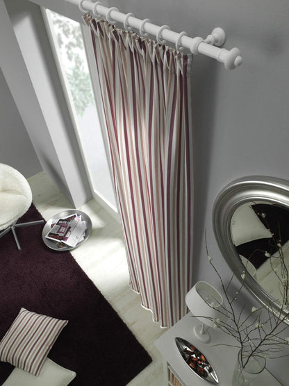 Curtain Rings with Flh, Plastic, for Diameter 28 mm, White