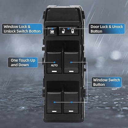 WUANGKI Master Power Window Switch Front Driver Side Compatible - Image 7