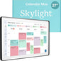 Skylight Calendar Max: 27-Inch Smart Digital Calendar & Chore Chart, Family by Skylight