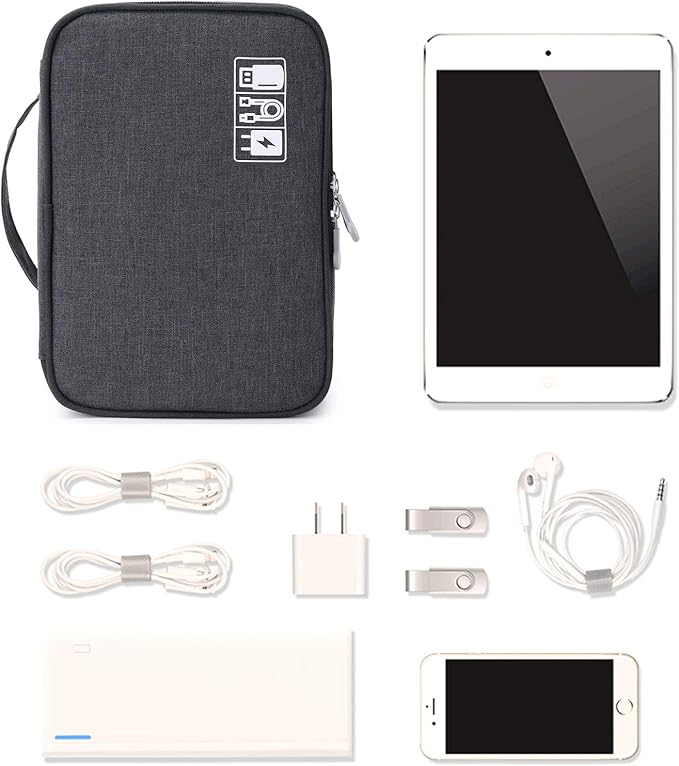 mygreen Electronics Travel Organizer, Watreproof Electronic Accessories Case - Image 3