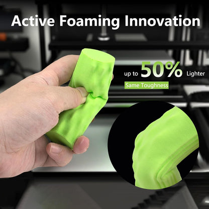 siraya tech flex tpu air - active foaming, close-up detail