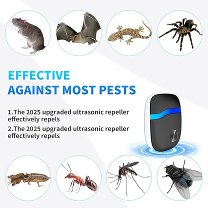 2026 Upgraded Mouse Repellent Ultrasonic Plug in Electronic Rodent Repellent - Image 3