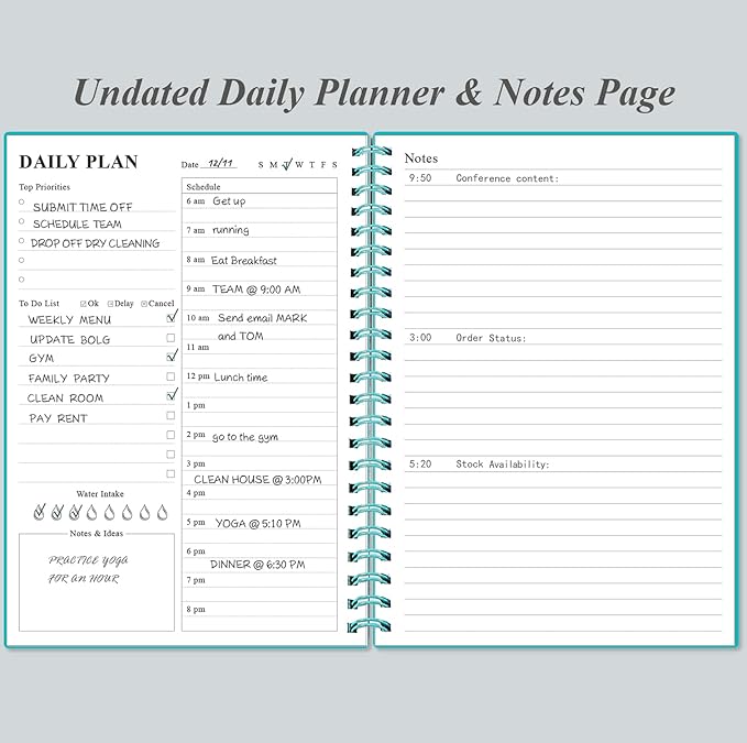 Daily Planner Undated - Image 3