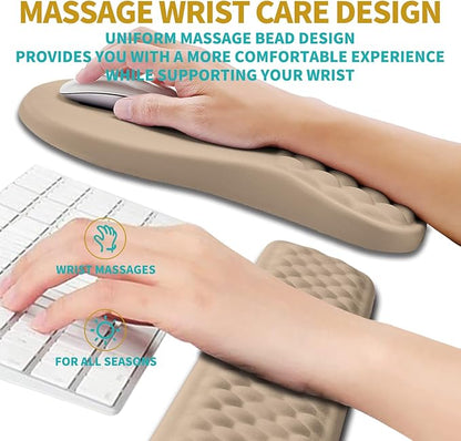 Hokafenle 2 in 1 Ergonomic Mouse Pad Wrist Support & Wrist Rest - Image 4