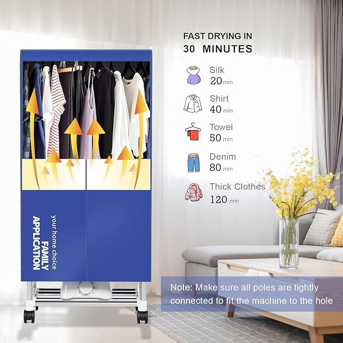 Clothes Dryer, Portable Drying Machine - Image 4