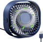 RJVW 4 Inch Small USB Desk Fan, 3-Speed Portable & 360°Rotatable Mini Cooling by RJVW