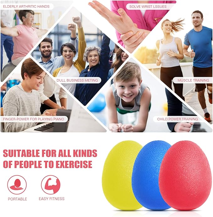 Peradix Hand Grip Strength Trainer, Stress Relief Ball, Wrist Rehab Therapy - Image 7