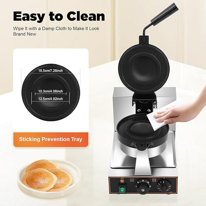 Commercial Electric Burger Panini Maker Machine, Non Stick Press Machine - Image 7