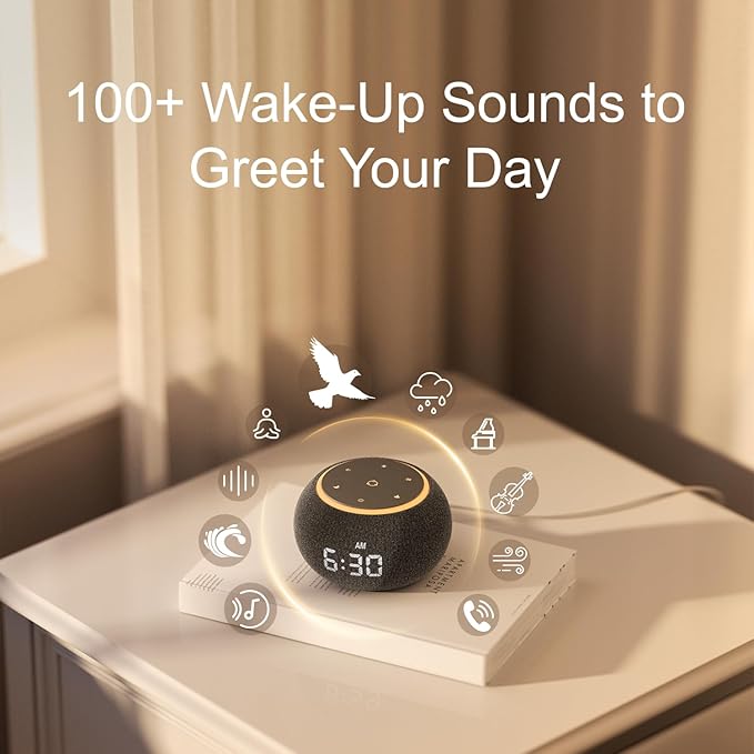 Hotmoon Alarm Clock with Sound Machine - Image 5