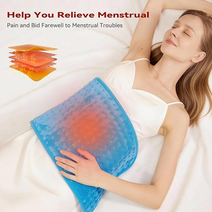 MASVIS Heating Pad for Back, 2-Hour Timer, 6 Heat Levels, Moist Dry Heat - Image 2