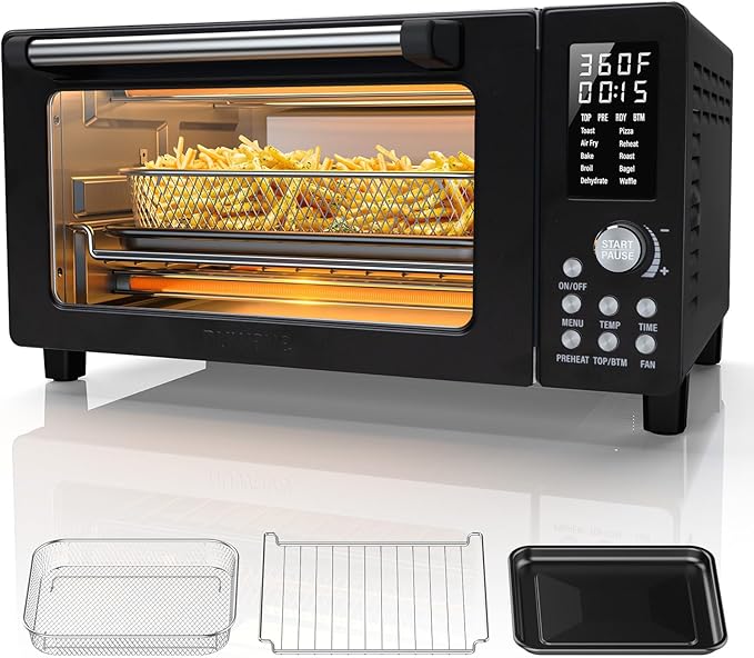 Nuwave Bravo Pro Convection Air Fryer Toaster Oven Combo, 2025 New and Improved by NuWave