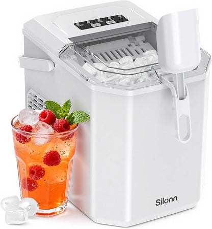 Silonn Ice Maker Countertop, Self-Cleaning Ice Makers by Silonn