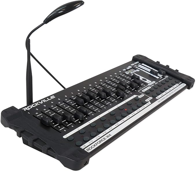 Rockville ROCKFORCE W4 384 Channel Wireless DMX Lighting Controller, MIDI - Image 3