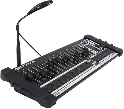 Rockville ROCKFORCE W4 384 Channel Wireless DMX Lighting Controller, MIDI - Image 3