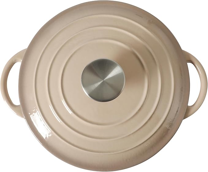Gibson Home Addlestone 2.65 Qt Enameled Cast Iron Dutch Oven Pot - Image 5
