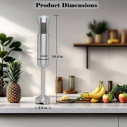 Handheld immersion Blender 11-Speed, 1000W Immersion Blender - Image 7