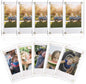 ONE WALL 10 Pack Acrylic Fridge Magnetic Frame, 2.36x3.54 Polaroid Frame | Double Sided Transparent Photo Refrigerator Magnet Picture Frame for Fujifilm Instax Mini