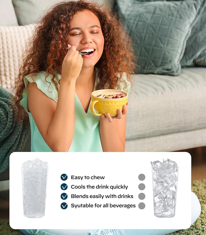 Nugget Ice Maker Countertop, Silonn Chewable Pellet Ice Machine - Image 2