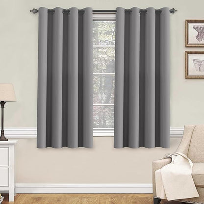 H.VERSAILTEX Blackout Grey Curtains by HVERSAILTEX