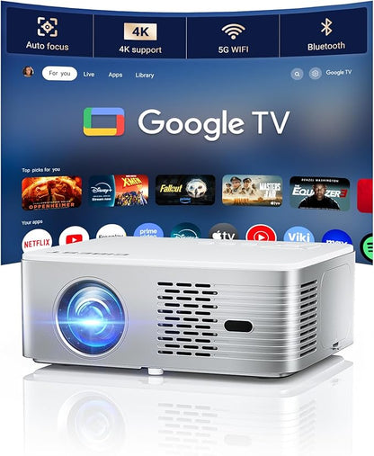 Google TV Projector 4K Support by CiBest