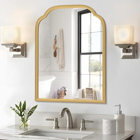 18X24 Inch Gold Mirror for Wall by FerytangeHome