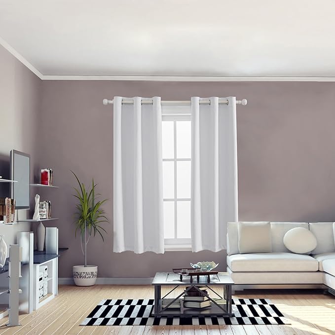 Anytime 100% Blackout Curtain 2 Panels Set, Thermal Insulated Window Drapes - Image 5